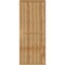 Ekena Millwork Framed Board-n-Batten Shutters, Rough Sawn Western Red Cedar, 32 1/4W x 80H, PR RBF06S32X080RWR - alternate 2